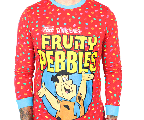 Fruity PEBBLES Flintstones Crew Neck from PEBBLES X Cakeworthy Collection