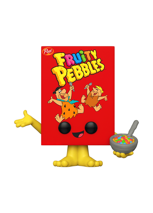 Funko Pop! Ad Icons: Fruity PEBBLES™ cereal box