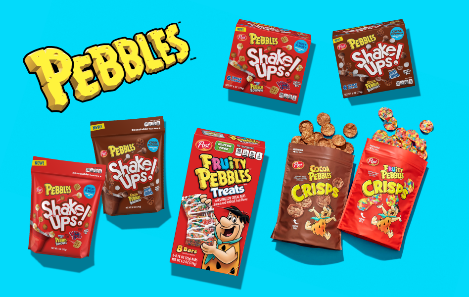 PEBBLES cereal snacks