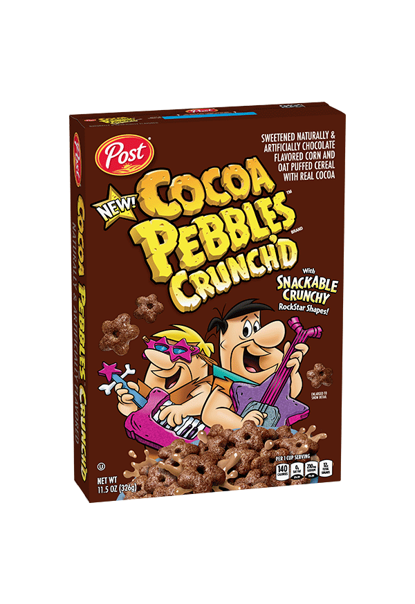 Cocoa PEBBLES Crunch'd Cereal