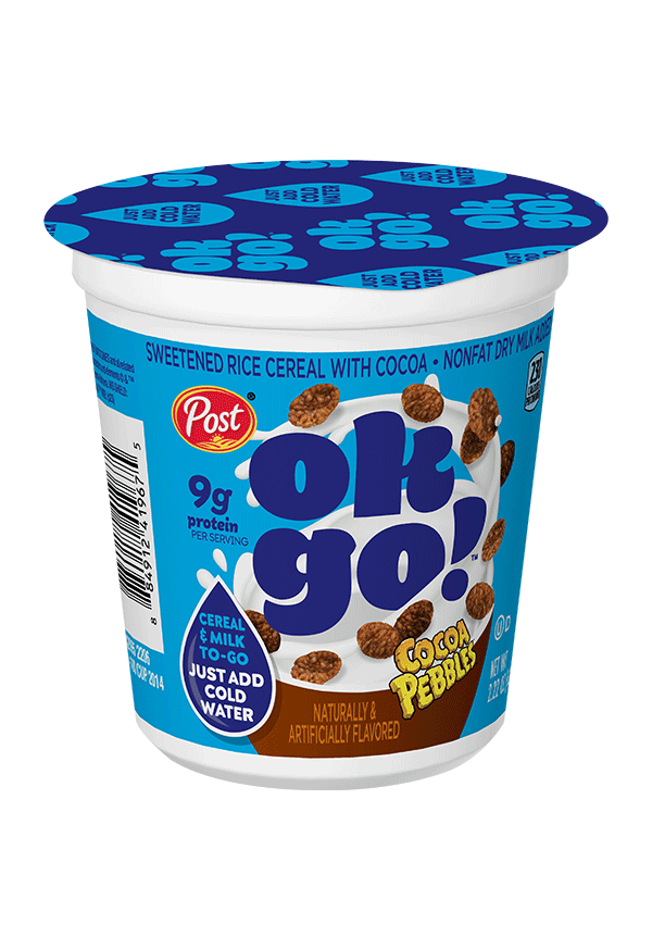 OK Go! Cocoa PEBBLES cereal