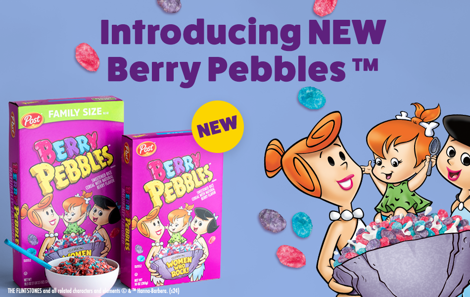 New Berry PEBBLES Cereal